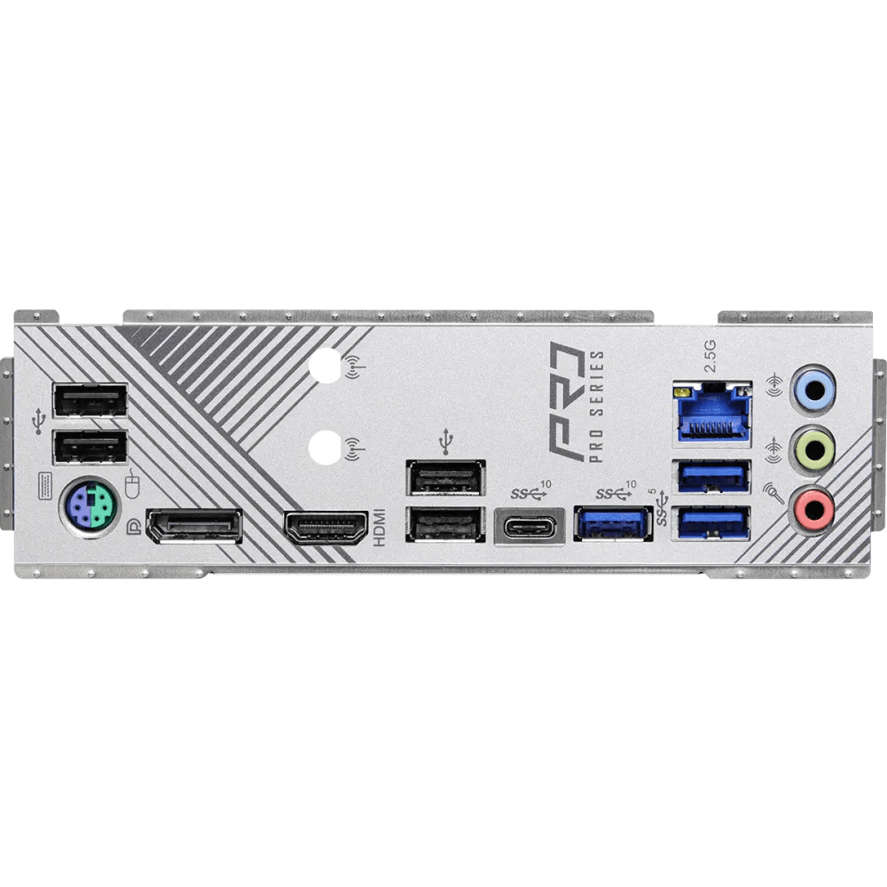 ASRock Z790 Pro RS/D4 700 Series Intel Motherboard | 90 - MXBJL0 - A0UAYZ | - Vektra Computers LLC ASRock Z790 Pro RS/D4 700 Series Intel Motherboard | 90 - MXBJL0 - A0UAYZ | - Vektra Computers LLC